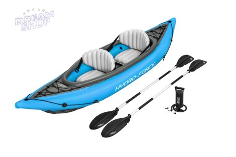 Kajak Dmuchany Dwuosobowy 331 x 88 cm Bestway 65131 Kajak Dmuchany Dwuosobowy 331 x 88 cm Bestway 65131