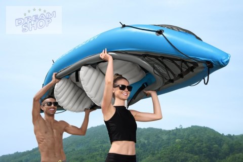 Kajak Dmuchany Dwuosobowy 331 x 88 cm Bestway 65131 Kajak Dmuchany Dwuosobowy 331 x 88 cm Bestway 65131