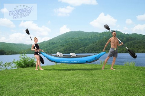 Kajak Dmuchany Dwuosobowy 331 x 88 cm Bestway 65131 Kajak Dmuchany Dwuosobowy 331 x 88 cm Bestway 65131