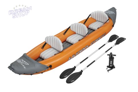Kajak Dmuchany Trzyosobowy 381 x 100 cm Bestway 65132 Kajak Dmuchany Trzyosobowy 381 x 100 cm Bestway 65132