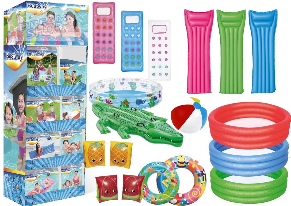 Mix Akcesoriów Dmuchanych Bestway 30001 Regał Sklepowy Mix Akcesoriów Dmuchanych Bestway 30001 Regał Sklepowy