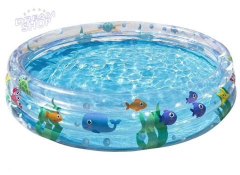 Bestway Dmuchany Basen dla dzieci MORSKI ŚWIAT 152x30cm 51004 Bestway Dmuchany Basen dla dzieci MORSKI ŚWIAT 152x30cm 51004