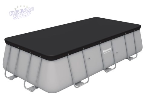 Bestway Pokrywa na basen stelażowy 396x185cm 58232