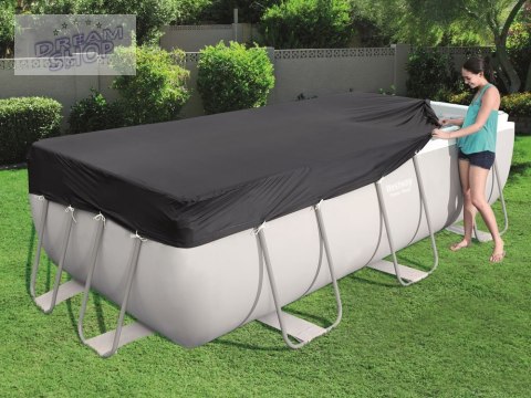 Bestway Pokrywa na basen stelażowy 396x185cm 58232