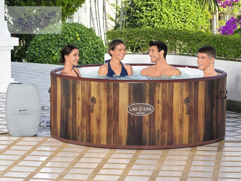 Dmuchane Spa z Masażem i Podgrzewaczem 7osobowe 180 x 66 cm Bestway 60025 Dmuchane Spa z Masażem i Podgrzewaczem 7osobowe 180 x 66 cm Bestway 60025
