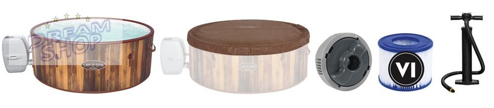 Dmuchane Spa z Masażem i Podgrzewaczem 7osobowe 180 x 66 cm Bestway 60025 Dmuchane Spa z Masażem i Podgrzewaczem 7osobowe 180 x 66 cm Bestway 60025