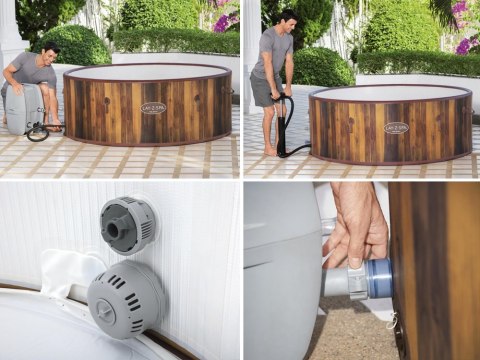 Lay-Z-Spa Helsinki Air Jet Jacuzzi BESTWAY