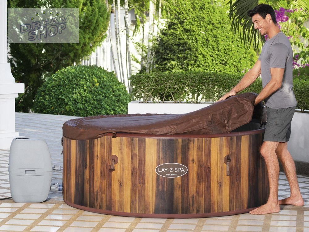 Dmuchane Spa z Masażem i Podgrzewaczem 7osobowe 180 x 66 cm Bestway 60025 Dmuchane Spa z Masażem i Podgrzewaczem 7osobowe 180 x 66 cm Bestway 60025