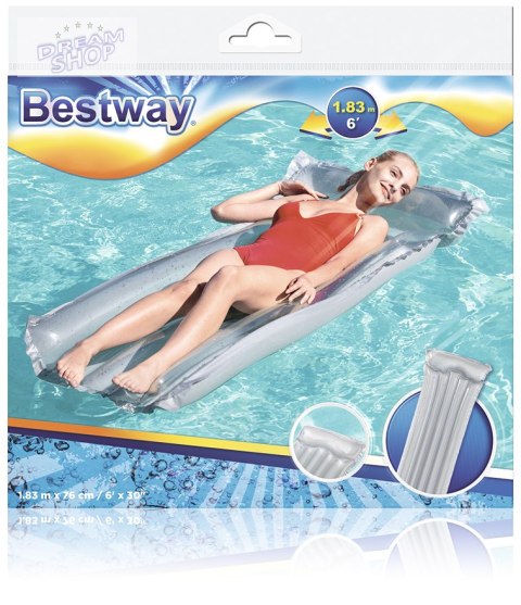 Dmuchany Materac Do Pływania Szary 183 x 76 cm Bestway 44013 Dmuchany Materac Do Pływania Szary 183 x 76 cm Bestway 44013