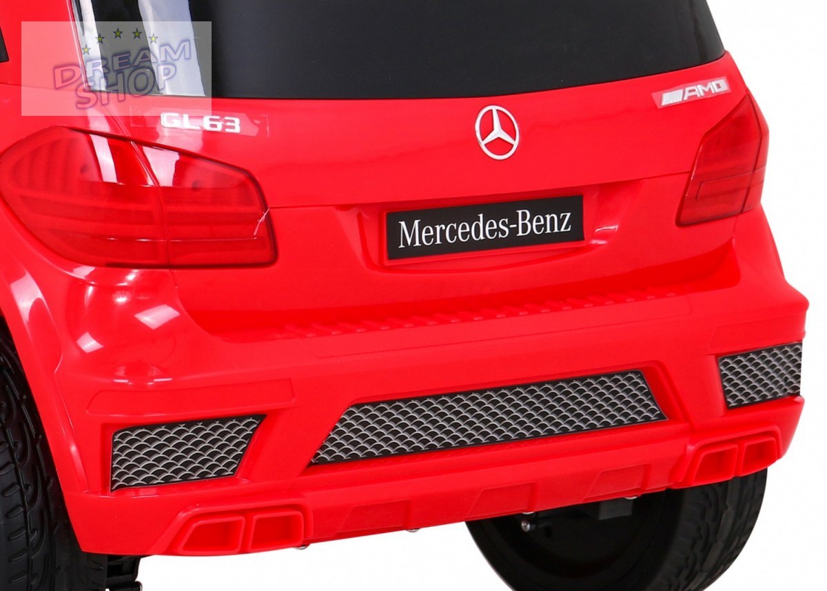 Pojazd Mercedes Benz GL-Class Czerwony