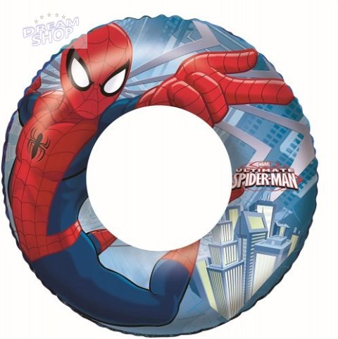 Pompowane Koło Do Pływania Spider-Man 56 cm Bestway 98003 Pompowane Koło Do Pływania Spider-Man 56 cm Bestway 98003