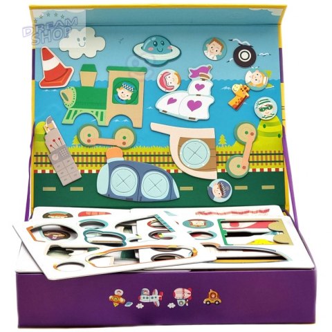 CLASSIC WORLD Puzzle Nauka Ruchu Transportu Drogowego 72 el. CLASSIC WORLD Puzzle Nauka Ruchu Transportu Drogowego 72 el.