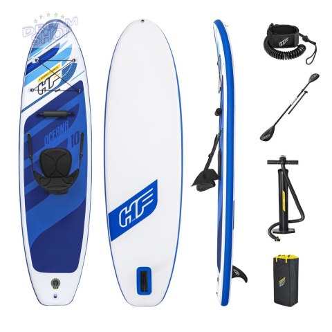 Deska Sup Hydro-Force Niebieska 305 x 84 x 12 cm Ocean Bestway 65350 Deska Sup Hydro-Force Niebieska 305 x 84 x 12 cm Ocean Bestway 65350