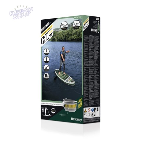 Deska Sup Hydro-Force Zielona 310 x 86 x 15 cm Bestway 65308 Deska Sup Hydro-Force Zielona 310 x 86 x 15 cm Bestway 65308