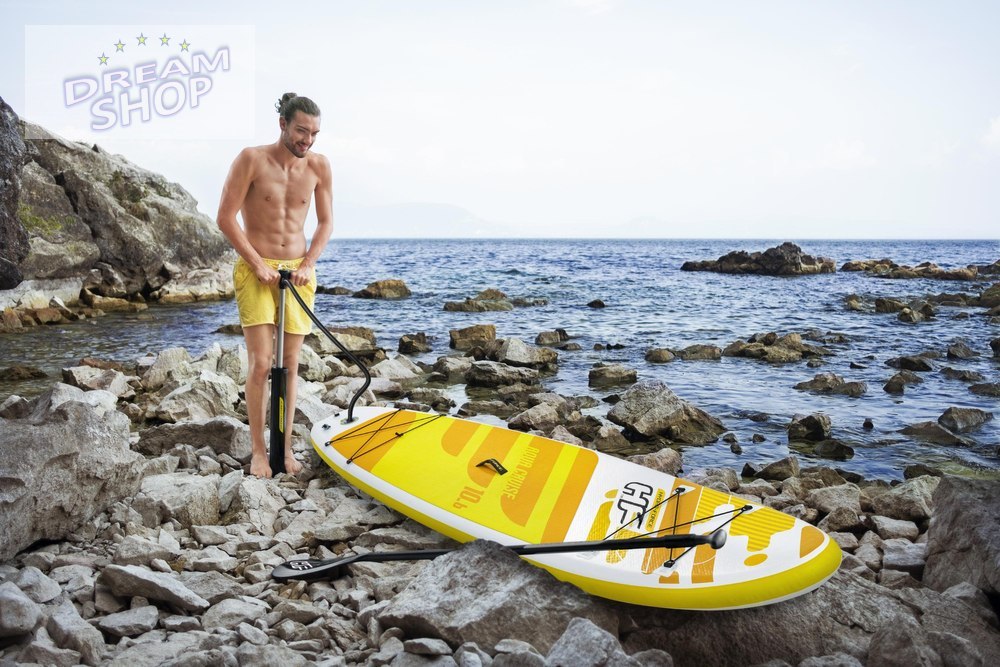 Deska Sup Hydro-Force Żółta 320 x 76 x 12 cm Bestway 65348 Deska Sup Hydro-Force Żółta 320 x 76 x 12 cm Bestway 65348
