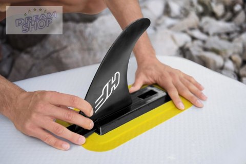 Deska Sup Hydro-Force Żółta 320 x 76 x 12 cm Bestway 65348 Deska Sup Hydro-Force Żółta 320 x 76 x 12 cm Bestway 65348