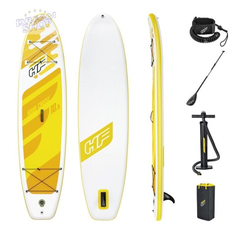 Deska Sup Hydro-Force Żółta 320 x 76 x 12 cm Bestway 65348 Deska Sup Hydro-Force Żółta 320 x 76 x 12 cm Bestway 65348