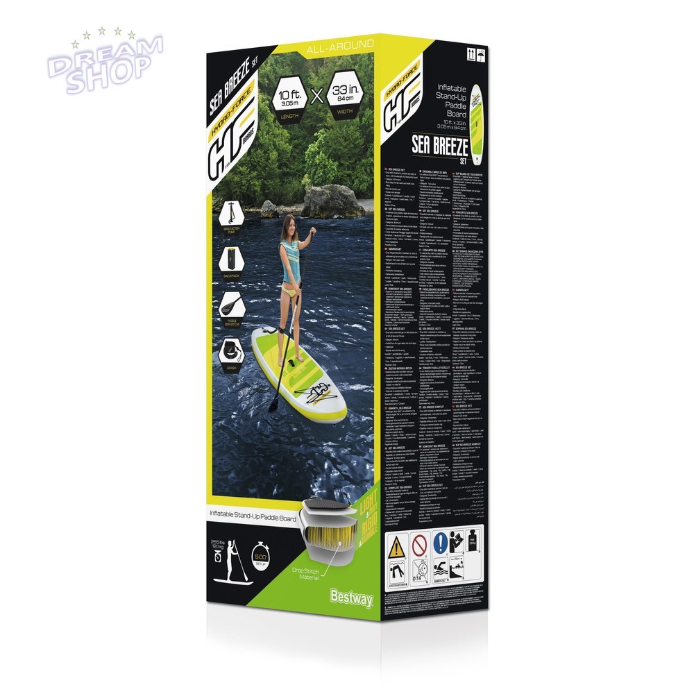 Dmuchana Deska Sup Hydro-Force 305 x 84 x 12 cm Bestway 65340 Dmuchana Deska Sup Hydro-Force 305 x 84 x 12 cm Bestway 65340
