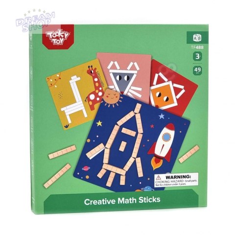 Tooky Toy Układanka Gra Logiczna Łamigłówki Klocki Magnetyczne dla Dzieci 49 el. Tooky Toy Układanka Gra Logiczna Łamigłówki Klocki Magnetyczne dla Dzieci 49 el.