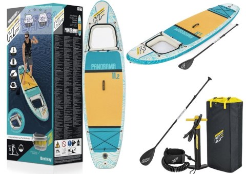 Deska Sup Hydro- Force Z Panoramą 340 x 89 x 15 cm Bestway 65363 Deska Sup Hydro- Force Z Panoramą 340 x 89 x 15 cm Bestway 65363