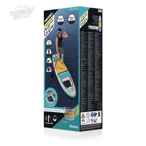 Deska Sup Hydro- Force Z Panoramą 340 x 89 x 15 cm Bestway 65363 Deska Sup Hydro- Force Z Panoramą 340 x 89 x 15 cm Bestway 65363