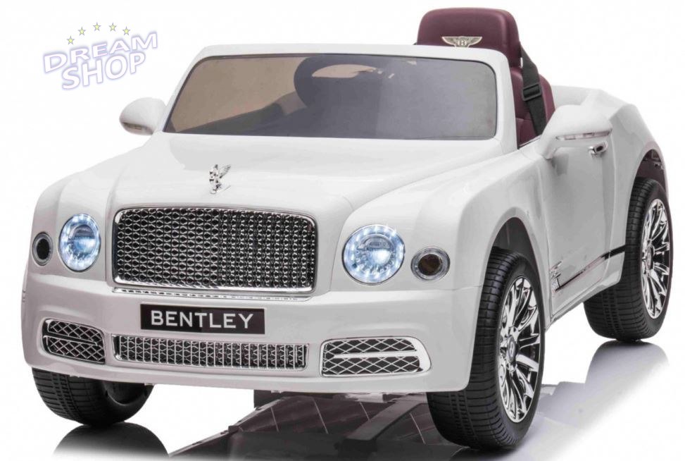 Pojazd Bentley Mulsanne Biały Pojazd Bentley Mulsanne Biały