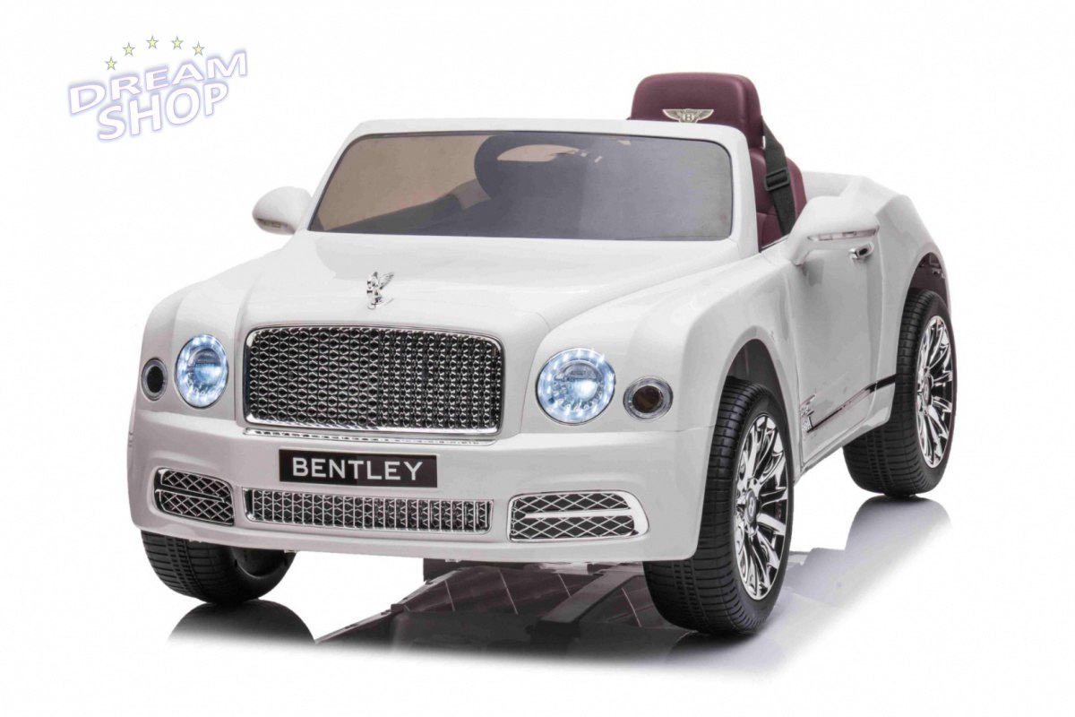 Pojazd Bentley Mulsanne Biały Pojazd Bentley Mulsanne Biały