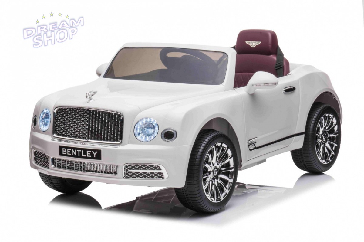 Pojazd Bentley Mulsanne Biały Pojazd Bentley Mulsanne Biały