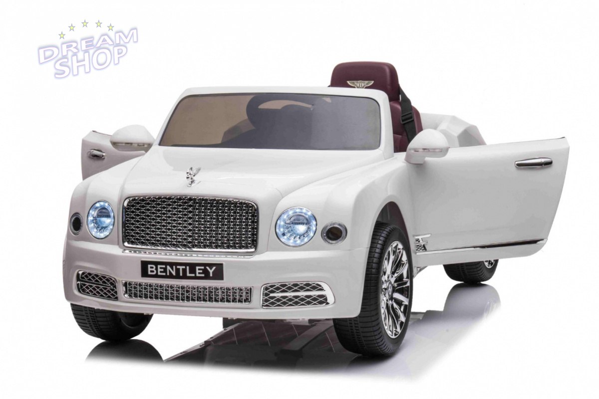Pojazd Bentley Mulsanne Biały Pojazd Bentley Mulsanne Biały