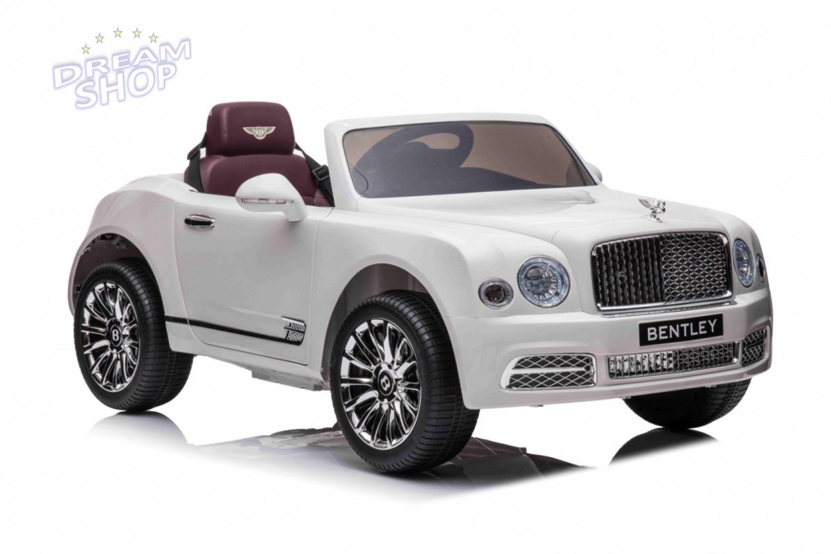 Pojazd Bentley Mulsanne Biały Pojazd Bentley Mulsanne Biały