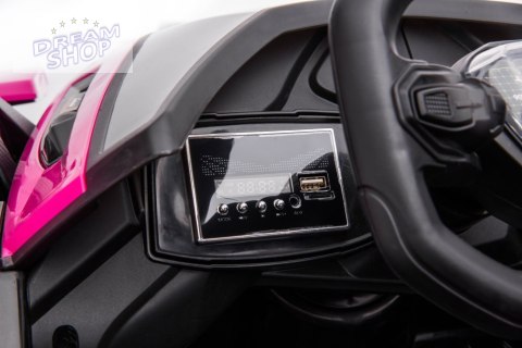 Samochód Na Akumulator Lamborghini GT HL528 Rózowy