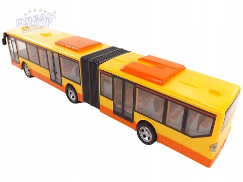 DUŻY AUTOBUS PRZEGUBOWY ZDALNIE STEROWANY 44cm676A DUŻY AUTOBUS PRZEGUBOWY ZDALNIE STEROWANY 44cm676A