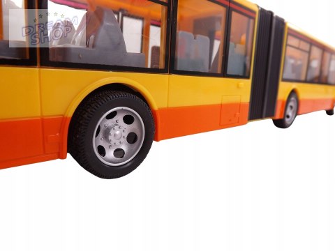 DUŻY AUTOBUS PRZEGUBOWY ZDALNIE STEROWANY 44cm676A DUŻY AUTOBUS PRZEGUBOWY ZDALNIE STEROWANY 44cm676A