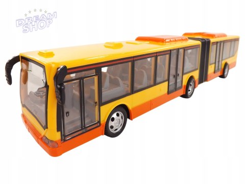 DUŻY AUTOBUS PRZEGUBOWY ZDALNIE STEROWANY 44cm676A DUŻY AUTOBUS PRZEGUBOWY ZDALNIE STEROWANY 44cm676A