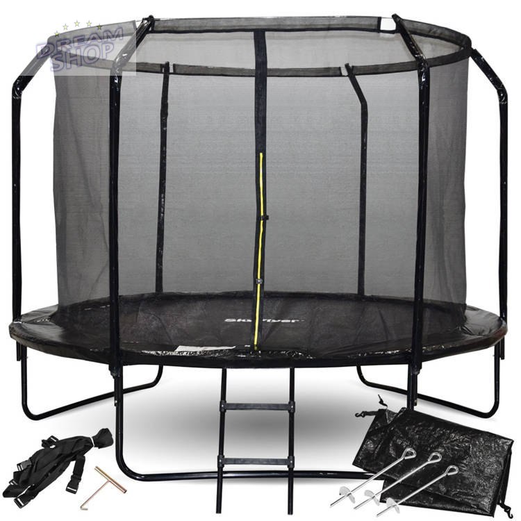 Trampolina ogrodowa SkyFlyer + drabinka 10FT 304cm Trampolina ogrodowa SkyFlyer + drabinka 10FT 304cm
