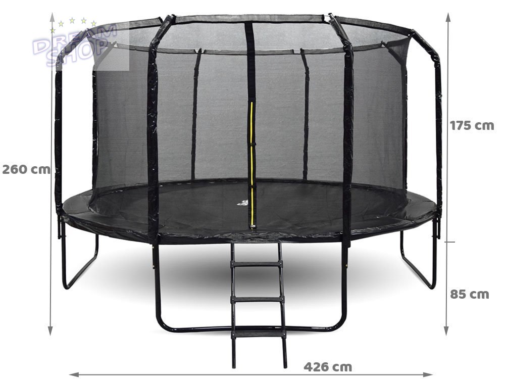 Trampolina ogrodowa SkyFlyer + drabinka 14FT 426cm Trampolina ogrodowa SkyFlyer + drabinka 14FT 426cm
