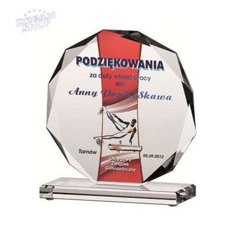 Trofeum Szklane Z Nadrukiem Kolorowym Luxorjet Trofeum Szklane Z Nadrukiem Kolorowym Luxorjet
