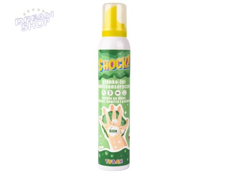 TUBAN SHOCK Piankożel musujący do rąk 200ml ZA3737 TUBAN SHOCK Piankożel musujący do rąk 200ml ZA3737