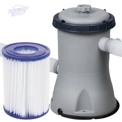 Bestway Pompa filtrująca do basenu wyd 2m3/h 58383 Bestway Pompa filtrująca do basenu wyd 2m3/h 58383