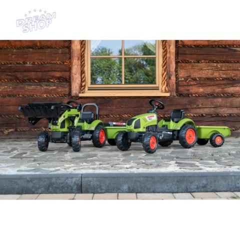 FALK Traktor Claas Zielony na Pedały z Przyczepą + Klakson od 2 Lat. FALK Traktor Claas Zielony na Pedały z Przyczepą + Klakson od 2 Lat.