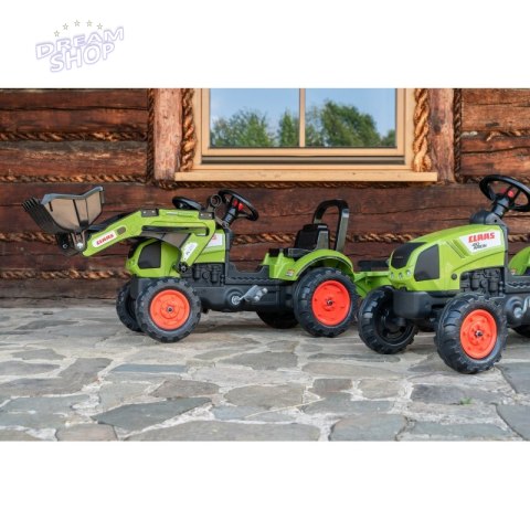 FALK Traktor Claas Zielony na Pedały z Przyczepą + Klakson od 2 Lat. FALK Traktor Claas Zielony na Pedały z Przyczepą + Klakson od 2 Lat.