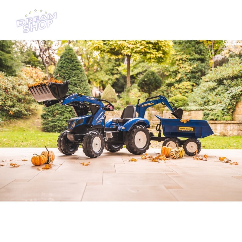 FALK Traktor New Holland z Maxi Przyczepą i Łyżką od 3 lat FALK Traktor New Holland z Maxi Przyczepą i Łyżką od 3 lat
