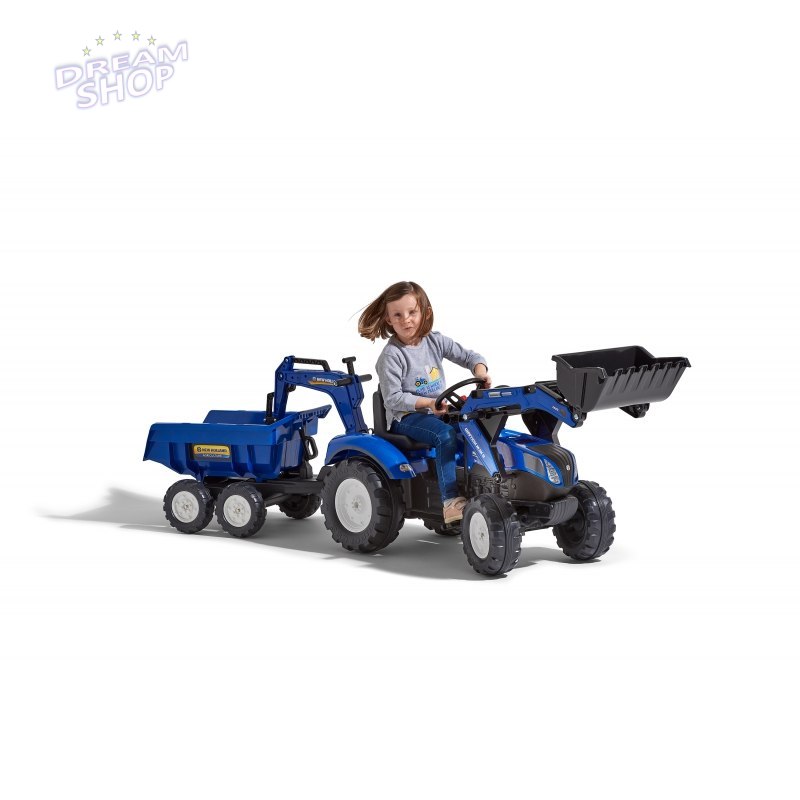 FALK Traktor New Holland z Maxi Przyczepą i Łyżką od 3 lat FALK Traktor New Holland z Maxi Przyczepą i Łyżką od 3 lat