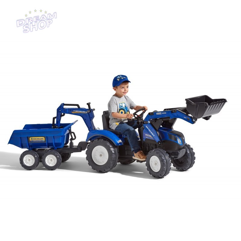 FALK Traktor New Holland z Maxi Przyczepą i Łyżką od 3 lat FALK Traktor New Holland z Maxi Przyczepą i Łyżką od 3 lat