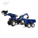 FALK Traktor New Holland z Maxi Przyczepą i Łyżką od 3 lat