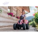 FALK Traktor Pink Country Star na Pedały z Przyczepką od 3 lat
