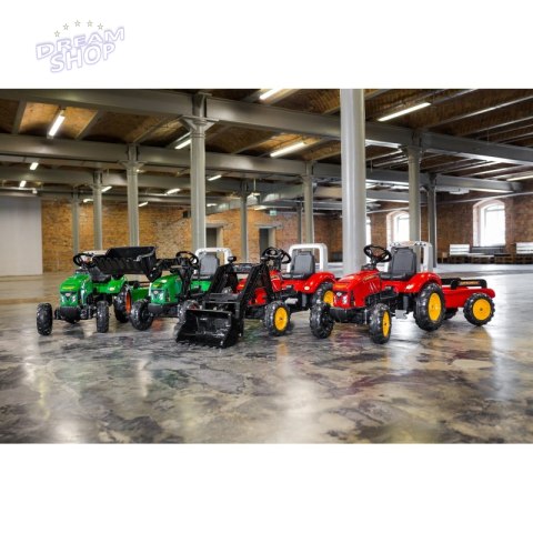 FALK Traktor na Pedały z Przyczepą Red Supercharger FALK Traktor na Pedały z Przyczepą Red Supercharger