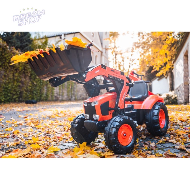 FALK Traktor z Przyczepą Maxi i Łyżką KUBOTA FALK Traktor z Przyczepą Maxi i Łyżką KUBOTA