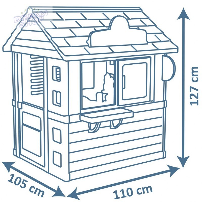 SMOBY Domek Ogrodowy Lodziarnia Sweety Corner SMOBY Domek Ogrodowy Lodziarnia Sweety Corner
