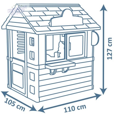 SMOBY Domek Ogrodowy Lodziarnia Sweety Corner SMOBY Domek Ogrodowy Lodziarnia Sweety Corner